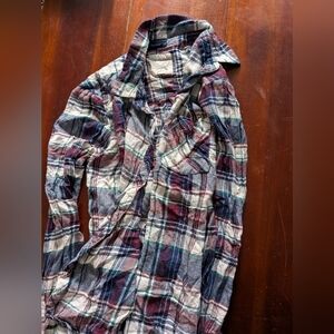 La Hearts Multicolor Plaid Shirt